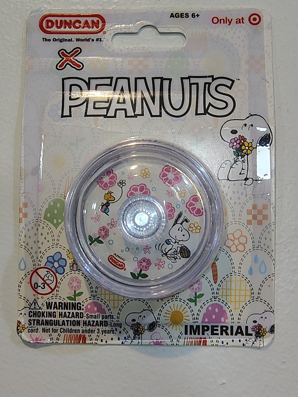 Duncan Peanuts Snoopy Kids Yo-Yo - Purple Floral